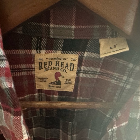 RedHead | Shirts | Red Head Lt Flannel | Poshmark